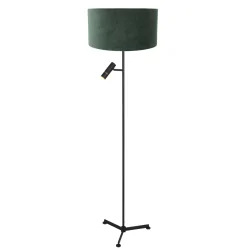 floor lamp STANG 2 flames E27 + GU10 IP20, black dimmable