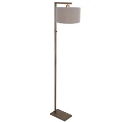 floor lamp STANG 1 flame E27 IP20, bronze dimmable