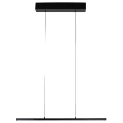 ceiling luminaire BANDE 3 flames IP20, black dimmable