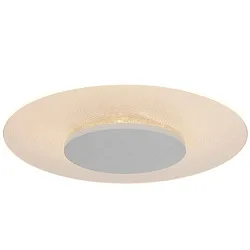 ceiling luminaire LIDO large, round, indirect, perforated IP20, white matt dimmable