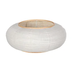 Lampenschirm K2026QS, Ø/H: 60/23cm, holz