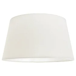 Leuchtenschirm KAPPEN, Ø 30cm, konisch, Textil, créme