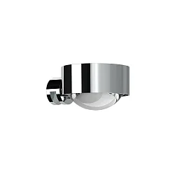 LED Spiegel-Klemmleuchte PUK MINI WALL FIX, IP20, Ø 8cm, Up/Down, 16W 2700K, CRi 90, ohne Linse, chrom