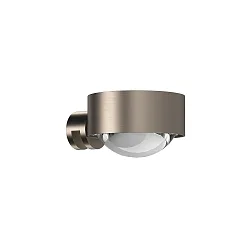 LED Spiegel-Klemmleuchte PUK MINI WALL FIX, IP20, Ø 8cm, Up/Down, 16W 2700K, CRi 90, ohne Linse, nickel matt