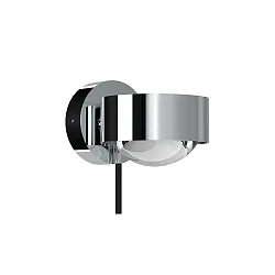 wall luminaire PUK MINI WALL + (COB LED) up / down, rotatable, without lens IP20, chrome dimmable
