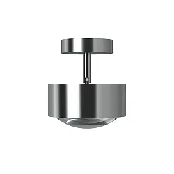 LED Deckenleuchte PUK MAXX TURN, Ø 12cm, 10W 2700K, CRi 90, dreh-/schwenkbar, dimmbar, ohne Linse, chrom matt