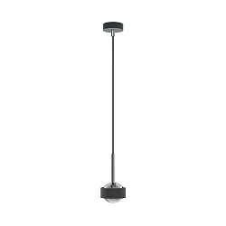 pendant luminaire PUK MINI DROP SOLO (COB LED) up / down, rigid, without lens IP20, anthracite matt dimmable
