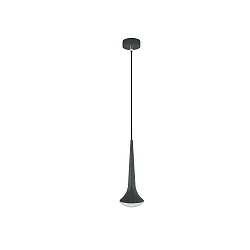 pendant luminaire LOOK AT ME 1 flame, without lens IP20, chrome, anthracite matt dimmable