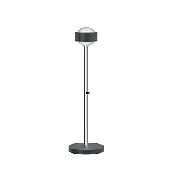 LED Tischleuchte PUK MINI EYE TABLE, Ø 8cm/H 47cm, 20W 2700K, CRi 95, starr, ohne Linse, anthrazit matt/chrom