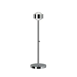 LED Tischleuchte PUK MINI EYE TABLE, Ø 8cm/H 47cm, 20W 2700K, CRi 95, starr, ohne Linse, chrom
