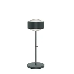 LED Tischleuchte PUK MAXX EYE TABLE, Ø 12cm, Up/Down, 20W 2700K, CRi 95, starr, ohne Linse, anthrazit matt/chrom