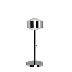 LED Tischleuchte PUK MAXX EYE TABLE, Ø 12cm, Up/Down, 20W 2700K, CRi 95, starr, ohne Linse, chrom