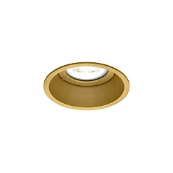 Deckeneinbaudownlight DEEP 1.0 MR16, GU10, rund, IP20, mit Blattfedern, gold