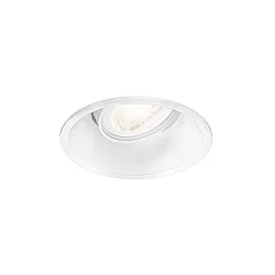Einbaustrahler DEEP ADJUST 1.0 PAR16, GU10 max. 12W, mit Blattfedern, Weiß