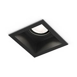 Einbaustrahler PLANO IP44 1.0 PAR16, GU10 max. 12W, Schwarz