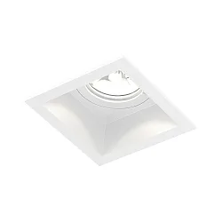 recessed spotlight PLANO IP44 1.0 - LED 1 flame, rigid, with wire springs IP44 / IP20, mat, traffic white dimmable