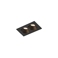 recessed luminaire PIRRO PETIT CEILING REC 2.0 IP20, black matt 5W 340lm 2700K 20-40° 20-40° CRI 90-100