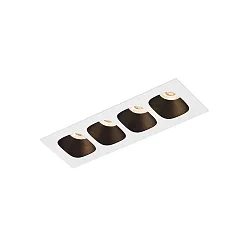 recessed luminaire PIRRO PETIT CEILING REC 4.0 IP20, black matt, white matt 10W 760lm 3000K 20-40° 20-40° CRI 90-100