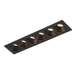 recessed luminaire PIRRO PETIT CEILING REC 6.0 IP20, black matt 14W 680lm 2700K 20-40° 20-40° CRI 90-100