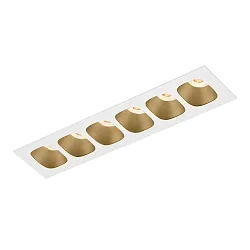 recessed luminaire PIRRO PETIT CEILING REC 6.0 IP20, champagner, white matt 14W 680lm 2700K 20-40° 20-40° CRI 90-100