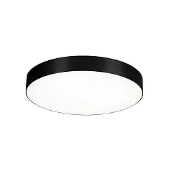 LED Wall /Ceiling luminaire ROBY 3.5, IP44, Ø 35.5cm, dimmable, white, 32W 3000K, black