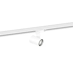 LED 3-phase Spot SQUBE ON TRACK 2.0, 12W 2700K, incl. adapter, white