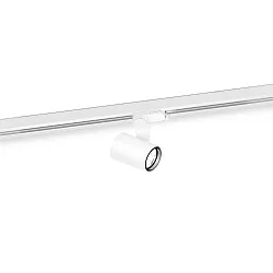 LED 3-phase Spot SQUBE ON TRACK 3.0, 20W 2700K, incl. adapter, white