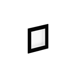 LED Wandeinbauleuchte LITO WALL REC 1.0 LED Orientierungsleuchte, 3000K B 2/3W 350/500mA 6V CRI90, schwarz matt