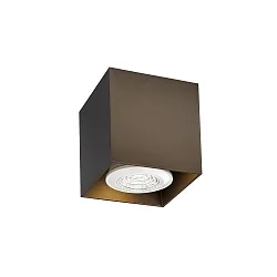Ceiling luminaire BOX 1.0 PAR16, GU10 max. 12W, bronze