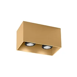 Deckenstrahler BOX CEILING SURF 2.0 PAR16, 1-flammig, max. 2x12W GU10 100-240VAC, champagner