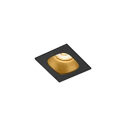 LED Recessed spot PIRRO 1.0, 1 Spot 4.5W 3000K, CRi >90, dimmable, black gold