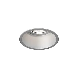 LED Deckeneinbau-Strahler DEEPER 1.0, IP20, 17V, 6/9W, CRi >90, starr, Clipfedern, 2700K 15°, aluminium