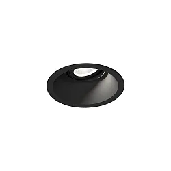 LED Einbaustrahler DEEP ADJUST PETIT 1.0, IP20, 350mA, CRi >90, kardanisch, Clipfedern, 6W 2700K 15°, mattschwarz