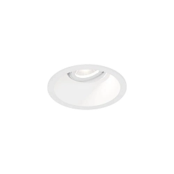 LED Recessed spot DEEP PETIT ADJUST 1.0, 350mA, 6W 2700K, CRi >90, with standard springs, white