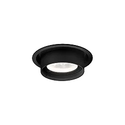 LED Einbaustrahler RINI SNEAK IP44 1.0, 350/500mA, 7/10W 1800-2850K, CRi >95, schwarz