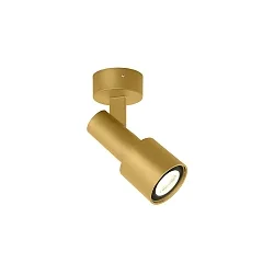 Aufbauleuchte SARA 1.0 PAR16, GU10 max. 12W, neigbar 90°, gold