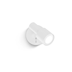 Wall spot SARA SNOOZE 1.0 PAR16, GU10 max. 12W, rotatable/swivelling, white