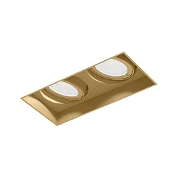 LED Einbaustrahler STRANGE PETIT TRIMLESS 2.0, IP20, 350mA, CRi >90, kardanisch, Clipfedern, 12W 2700K 56°, champagner