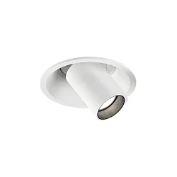 LED Einbaustrahler BLIEK PETIT CEILING REC 1.0 LED, 1-flammig, 2700K W 6W 350mA 17V CRI90, dreh-/schwenkbar, weiß matt