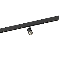 LED Schienenstrahler CENO 1.0 ON STREX 48V TRACK, CRi >90, UGR <16, kardanisch, DALI dimmbar, 7W 2700K 31°, mattschwarz