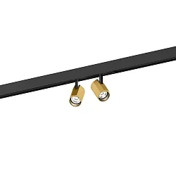 LED Track spot CENO ON TRACK 2.0 for STREX SYSTEM 48V, 2700K, DALI dimmable, black gold