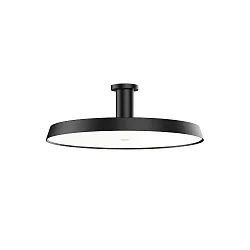 LED Deckenleuchte ROOMOR OFFICE CEILING SURFACE 1.0 MICROPRISM, 36W 3000K UGR <19, DALI / Push, schwarz matt