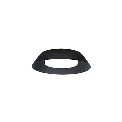 LED Wand-/Deckenleuchte TOWNA 1.0, IP44, Ø 25.4cm, 2700K, dimmbar, schwarz