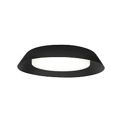LED Wand-/Deckenleuchte TOWNA 2.0, IP44, Ø 37.1cm, 3000K, dimmbar, schwarz