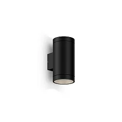 LED Außenwandleuchte TAIO OUTDOOR WALL SURF 2.0 LED, 2-flammig, 3000K B 2x11W 220-240VAC DIM CRI90, schwarz matt