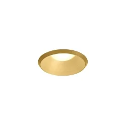 LED Einbauleuchte TAIO IP65 CEILING REC 1.0 LED 3000K G 6/9W 350/500mA 18V CRI90, gold