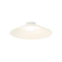 LED Deckenleuchte CLEA 2.0, direkt-indirekt, Ø 50cm, CRi >90, dimmbar, Opalglas / Aluminium, 15W 2700K, Live Simple