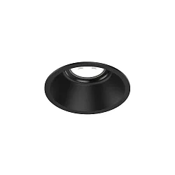 LED Deckeneinbauleuchte DEEP IP65 CEILING REC 1.0 LED 2700K B 6/9W 350/500mA 17V CRI90, schwarz matt