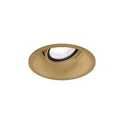 LED Deckeneinbauleuchte DEEP ADJUST CEILING REC 1.0 LED 3000K M 6/9W 350/500mA 17V CRI90, dreh-/schwenkbar, champagner