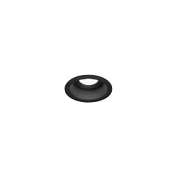 LED Deckeneinbauleuchte DEEP POINT IP44 CEILING REC 1.0 LED 3000K B 5W 250mA 18V CRI90, schwarz matt